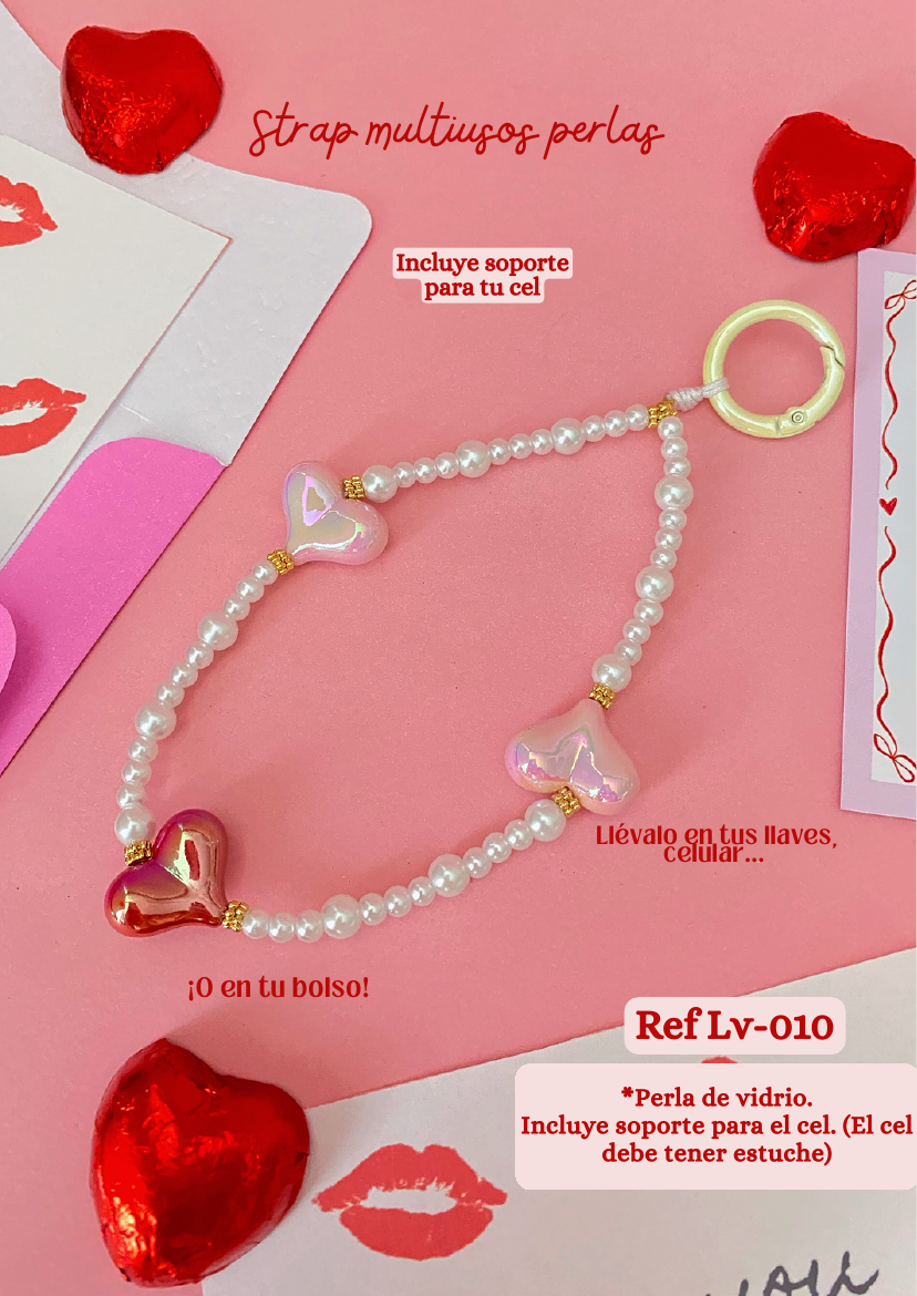 Strap multiusos perlas