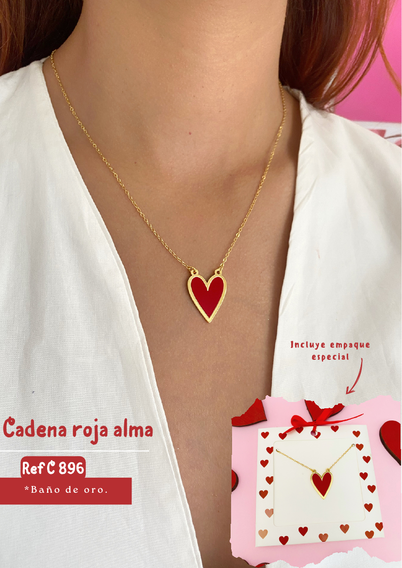 Cadena roja alma