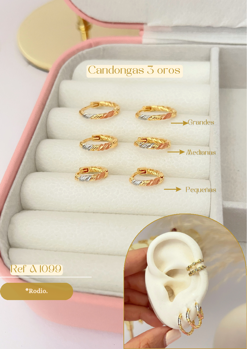Candongas 3 oros